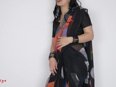 Hot Desi Friend's Mom Fingering Masturbate Ass and Pussy with Fingers and Dildo in Hindi