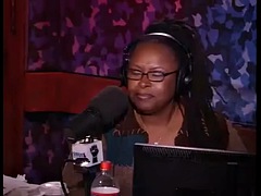 Nicole Sheridan gives a handjob on Howard Stern TV