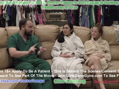 Petite and all-natural Jasmine Rose's humiliating Green Card examination by Doctor Tampa captured on hidden cameras!
