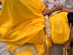 Desi Bhabhi playing with nice boobs and pussy