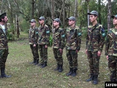 Soldiers suck and fuck themselves like how Officer Jordi Leonard wanted