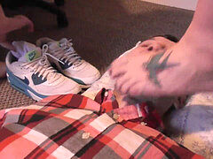 Dirty sneaker adore & brutish face trampling and kicking
