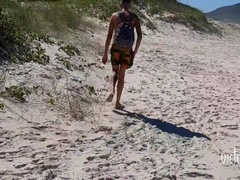 Tourist Asks For Information and Gets Hot Fuck On The Beach ( COMPLETE NO RED )