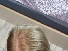 Cum on the Pretty Face of Wife Katy