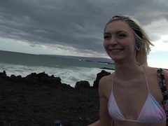 Chloe makes her way to Hawaii and the nude beach!