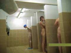 Middle-aged mothers naked in the shower #2
