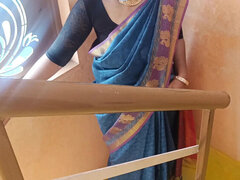 Cheating Housewife Hot Stairs Romance with Pushpa Valli