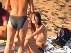 Hot Naked Non-pro MILFs Beach Voyeur Close Up Cunt