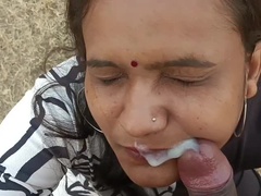 Kavita Zawazawi Hot Desi Aunty Cum on Face and Swallow Cum Compilation