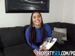 PropertySex - Chunky real estate agent fucks potential client