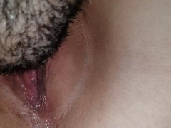 I embarked to lick my kitten pussy