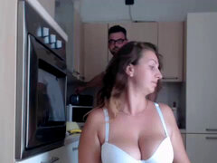 obese doll gets pounded in the kitchen