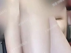 Asiatique, Sucer une bite, Éjaculation interne, Tir de sperme, Branlette thaïlandaise, Coréenne, Masturbation, Webcam