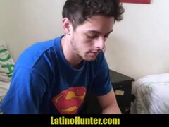 Latino superman takes massive bareback cock like a pro - LatinoHunter.com