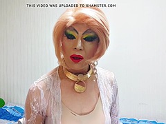 Nana, Blonde, Sucer une bite, Transsexuelle