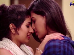 Indian lesbian girl couple having sex and fun - Indian 2020 webseries sex/nude scene collection - Indian