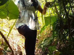 Horny Sri Lankan Couple Fucks Hard Outdoor - First Time Sex in Jungle