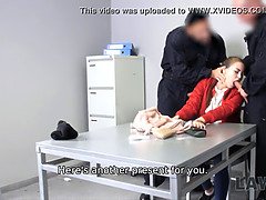 Law4k. teenager doesnt know where security officer have taken her but she gets fucked