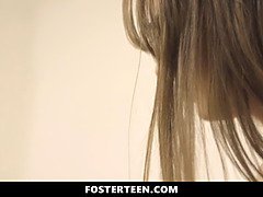 Foster teen Foster Learns to Love The Rules of Threesome & Group Sex Tape