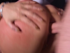 Duże cycki, Czarny, Brytyjski, Fetysz, Hardcore, Obcasy, Cipka, Spanking