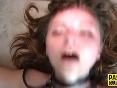 Bondage, Fetisch, Fitta, Verklighet, Skriker, Mager, Slav, Stockings