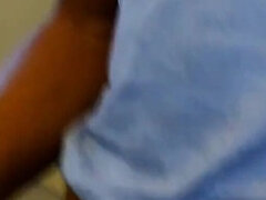 Afrykański, Łazienka, Czarny, Wytrysk, Obciąganie, Masturbacja, Solo