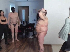 18, Bdsm, Blondína, Žena, Nemecké, Milenka, Pissing, Otrok