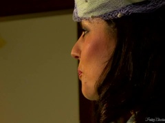 バック, 顔射, 女 人男 人, 穴開きパンティ, 放尿, フェラする, 三人, オッパイの