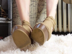 Amaterji, Evropska, Stopala fetiš, Pete, Solo