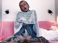 18, Twarzowy, Spódnica, Tatuaż, Nastolatki, Jednolity