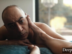 69 negenenzestig, Man die toekijkt, Diep in de keel, Lul, Harig, Hd, Roodharige vrouw, Spuiten