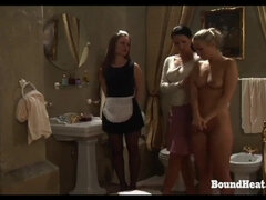 18, 緊縛, 美人, デカ尻, Hd, レズビアン, メイド, 愛人