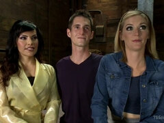 Πρωκτικό, Πίπα, Ζευγάρι, Λάτεξ, Τρίο