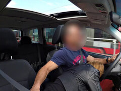 18, Avsugning, Bil, Tjeckisk, Handjobb, Utomhus, Pov, Verklighet