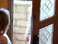 美人, 茶髪の, 巨乳な, カップル, Hd, レズビアン, オマンコ, ティーン