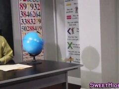 Kvinde studerende, Universitet, Sædskud, Hd, Skrige, Teenager, Bryster, Uniform