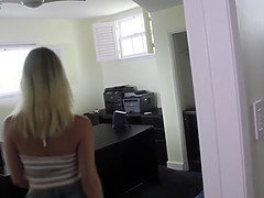 Cul, Beauté, Blonde, Plantureuse, Éjaculation interne, Hd, Léchez, Chatte