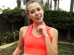 Avsugning, Brunett, Handjobb, Hd, Pov, Tonåring