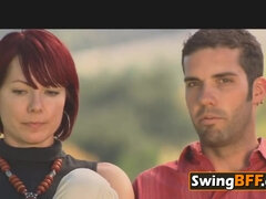 Blondine, Brunette, Par, Gruppe, Hd, Realitet, Softcore, Swingers