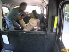 Fake Taxi (FakeHub): Sexy Thai with pierced pussy lips