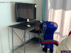 Leie, Grosser arsch, Grosser schwanz, Blondine, Selbstgemacht, Milf, Strümpfe, Taboo