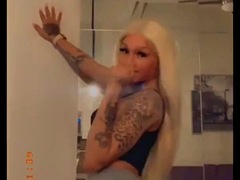 Verga grande, Negro, Compilación, Ébano, Transexual, Solo, Chupando