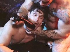 Anal, Stor kuk, Homosexuell, Spanking