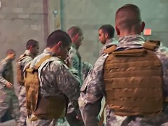 アナル, フェラチオ, ゲイ, 手コキする, シャワー, タトゥー, ユニフォーム