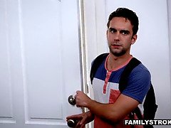 미인, 가슴이 큰, 쿠거, 밀프, 엄마, 보지, 고함치는, 계모