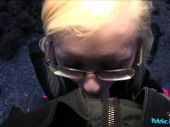 素人, ブロンド, フェラチオ, お金, アウトドア, ハメ撮り, オマンコ, 現実