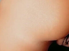 18, 엉덩이, 큰 엉덩이, 핑거링, 집에서 만든, 보지, 혼자, 단단한