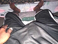 Aziatisch, Grote lul, Zwart, Mollig, Sperma, Homo, Handbeurt, Masseren