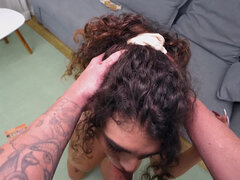 Duże cycki, Obciąganie, Brunetka, Wytrysk, Styl na pieska, Hd, Pieniądze, Cycki