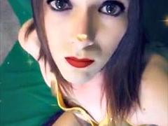 Beleza, Lingerie, Pontos de vista, Hermafrodita andrógina, Solo chão, Adolescente, Câmera de web webcam